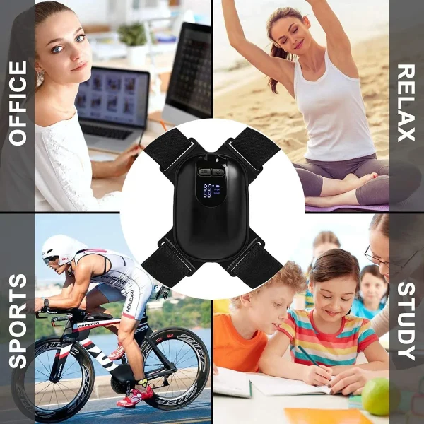 Intelligent Posture Belt Smart Upright Aid Reminder Correct Posture Wear Breathable Smart Posture Belt - Image 5