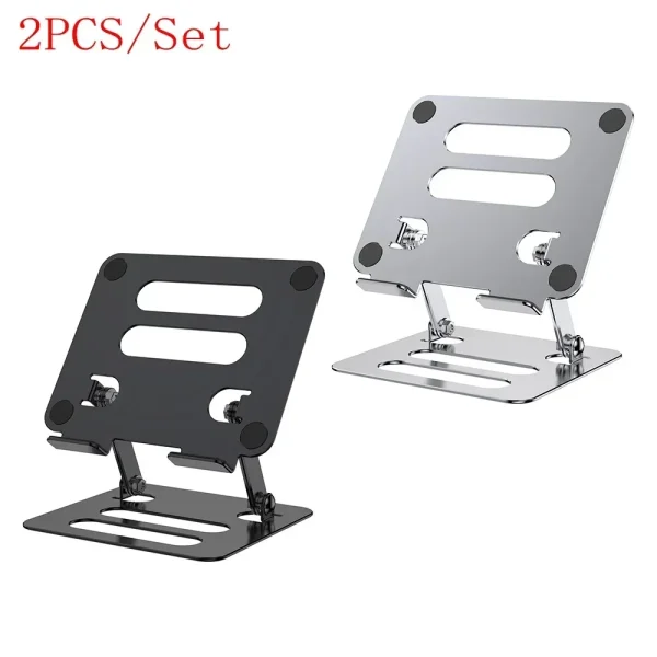 laptop stand Adjustable Mini Laptop bracke Desk Folding Stand Desktop Holder Compatible For Macbook Laptop PC Accessories - Image 10