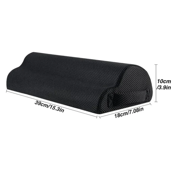 1pcs Foot Rest for Under Desk at WorkErgonomic Design Foot Stool for Fatigue with Memory Foam,Non Slip Bead,Washable Cover-Under - Image 9