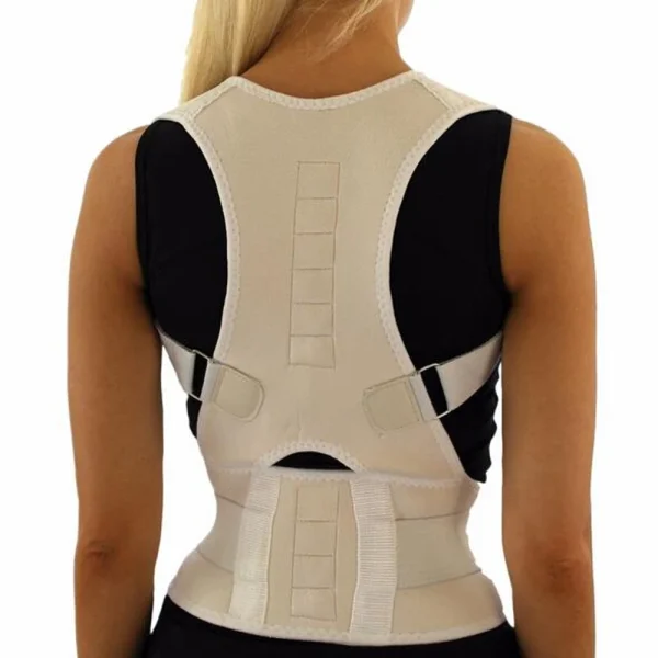 Posture Corrector Magnetic Therapy Clavicle Back Straightener Shoulder Support Brace Lumbar Belt Correction Adjustable Men Women - Image 7