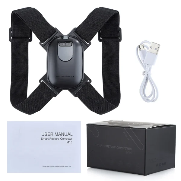 Intelligent Posture Belt Smart Upright Aid Reminder Correct Posture Wear Breathable Smart Posture Belt - Image 6