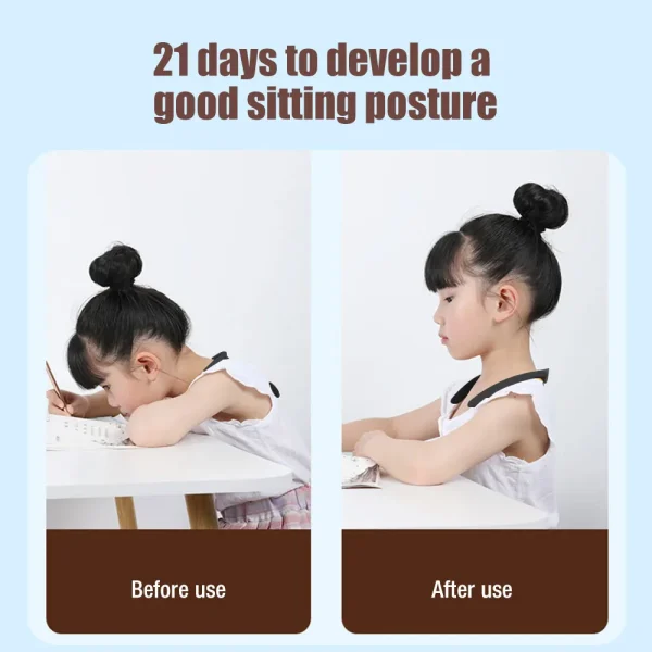 Smart Back Posture Corrector Humpback Corrector Protect Eyesight for Children Men Women Upper Back Shoulder Lumbar Correction - Image 3