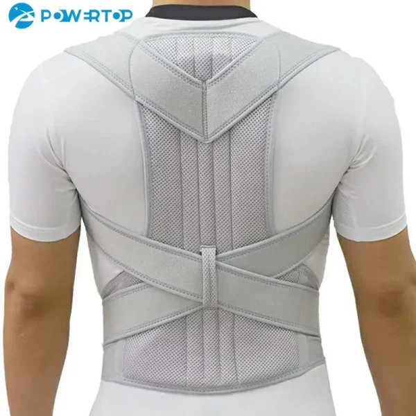 Posture Corrector for Men and Women Back Posture Brace Clavicle Support Stop Slouching and Hunching Adjustable Back Trainer - Image 4