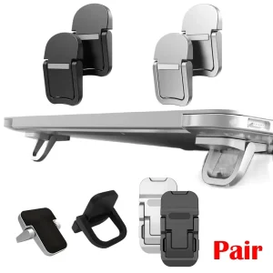 Portable Laptop Stand With 2 Adjustable Angles Foldable Bracket Invisible Laptop Riser Stand For HP Dell Lenovo Notebook Holder