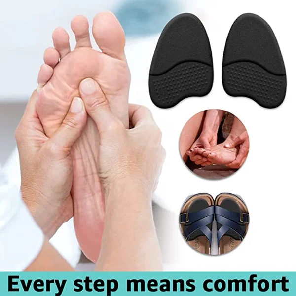 Forefoot Insert Cushion Pads Women Soft Orthopedic Insoles High Heels Insoles Anti-slip Foot Pain Relief Pads Gel Shoe Insert - Image 6
