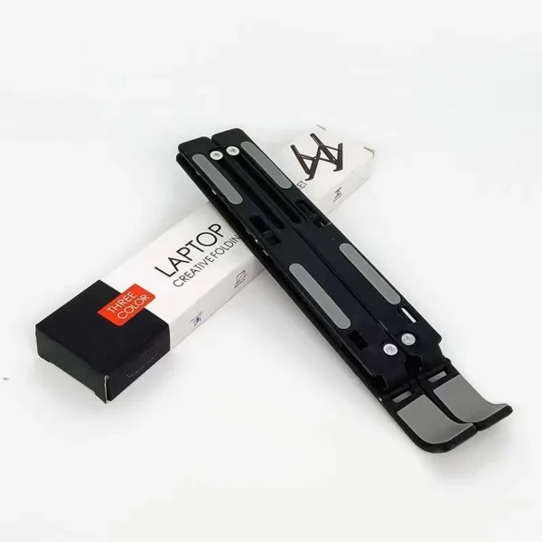 Laptop stand, seven adjustable levels, foldable laptop desktop heightening and cooling tablet support stand - Image 8