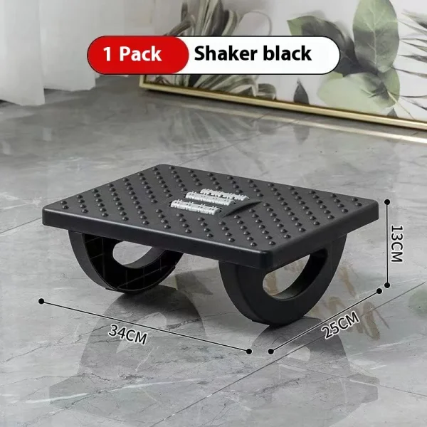 Portability Foot Rest Under Desk Footrest Ergonomic Foot Stool With Massage Rollers Foot Rest For Home Office Work Fast Ship - Image 3