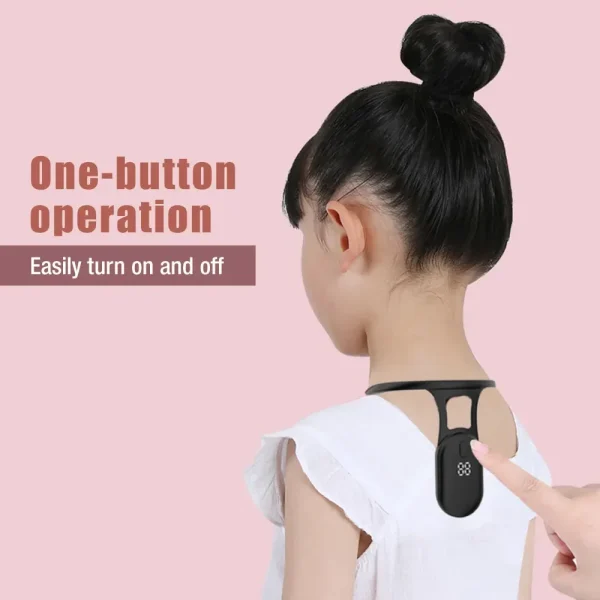 Smart Back Posture Corrector Device Invisible Sitting Correction Training Belt Orthosis Realtime Reminder Adult Child Hunchback - Image 3