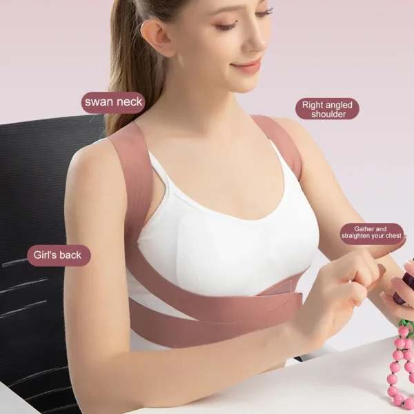 Brace Back Posture Corrector Spine Support Hunchback Correction Belt For Adult Posture Spinal Column Curvature Straight Waist - Image 5