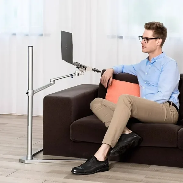 The laptop stand movable suspended and adjustable and the lazy reading stand standing Laptop Parts Accessories Office equipment - Image 2