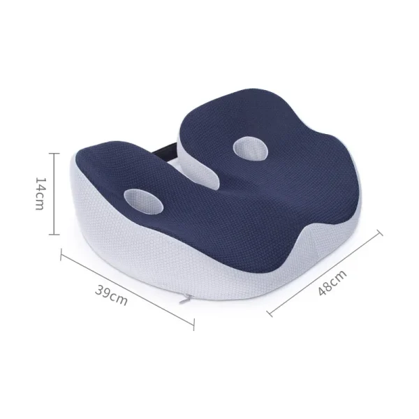 Portable Memory Foam Seat Cushion U-Shaped Office Car Airplane Pillow Back Support Pain Relief Pillow Ergonomic Body Support - Image 6