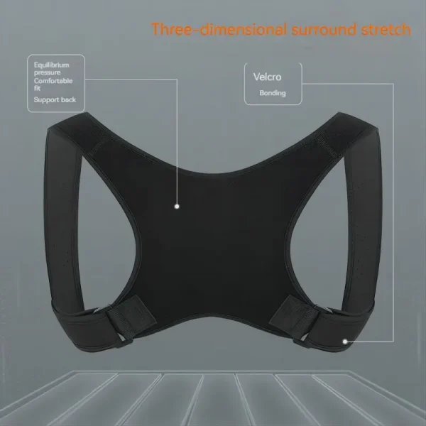 Anti-Hunchback Corrector For Improving Posture Reducing Hunchback Lightweight Back Support Back Sitting Correction Belt - Image 5