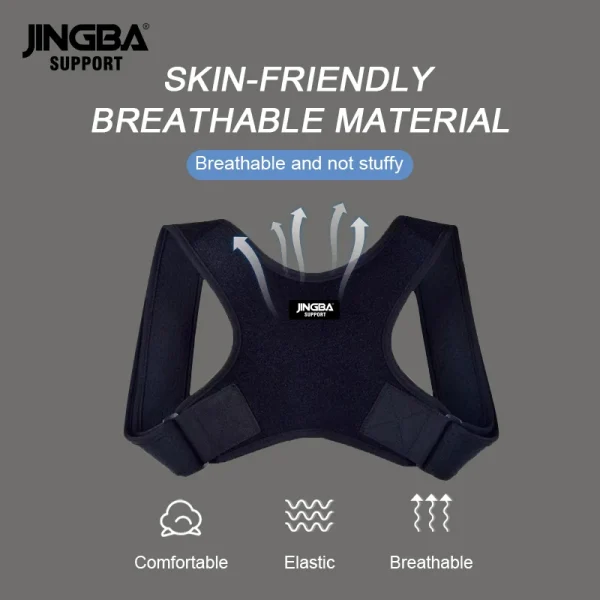 Posture Corrector Adjustable Back Fracture Support MenWomen Back Clavicle Spine Shoulder Correction Brace Belt Strap Comfortable - Image 4