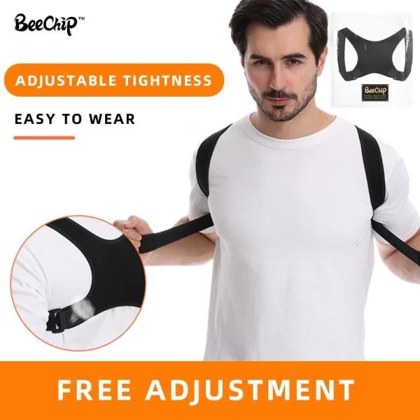 Anti-Hunchback Corrector For Improving Posture Reducing Hunchback Lightweight Back Support Back Sitting Correction Belt - Image 2