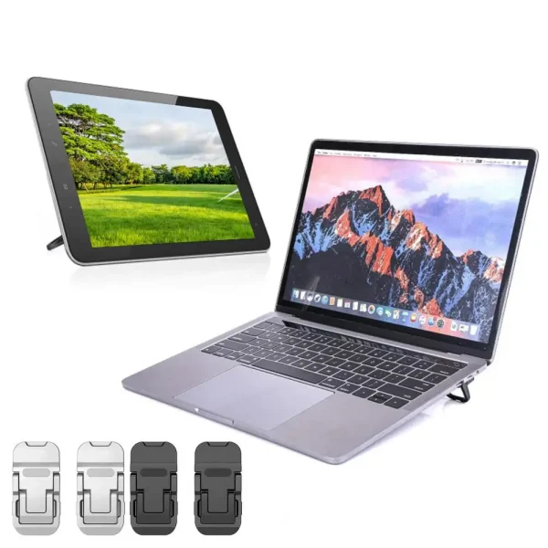Adjustable Computer Stand Long-lasting Computer Mount Foldable Laptop Stand Keyboard Holder for Compact Computer for Office - Image 5