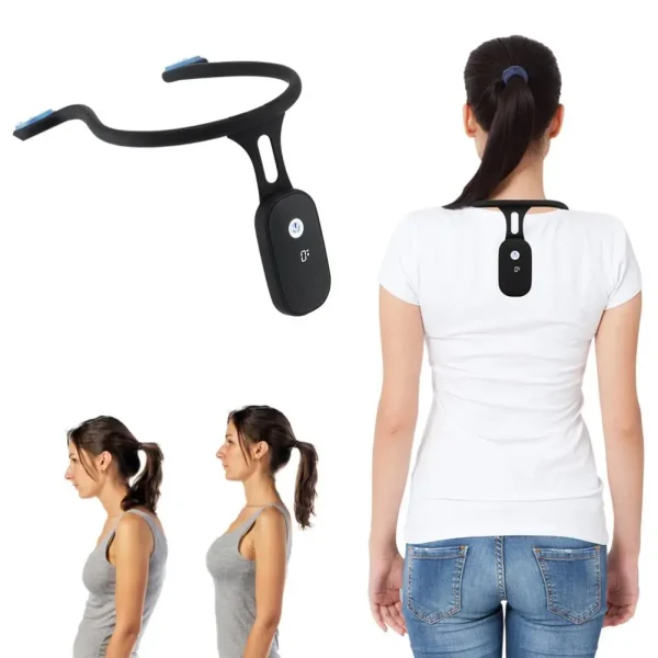Posture Corrector Hanging Neck Posture Trainer Rechargeable Silicone Automatic Induction Posture Corrector