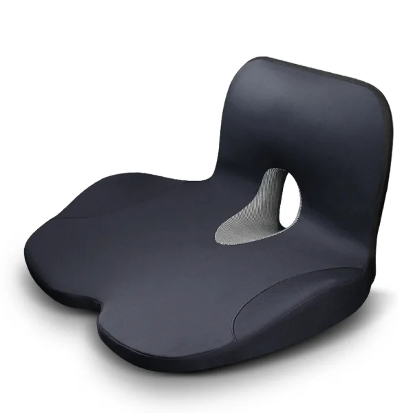 L-Shaped Integrated Office Chair Seat Cushion Memory Foam Seat Cushion Anti-Slip Bottom Pressure-Reducing Hip Waist Support - Image 6