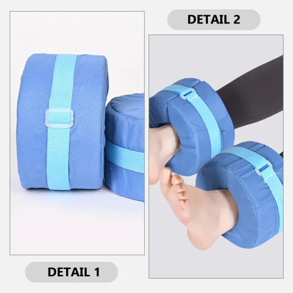 2 Pcs Bedsore Pad Foot Cushion for Heel Protection Prevention Tool Ankle Support Pillow Anti-decubitus Floor Mat - Image 2