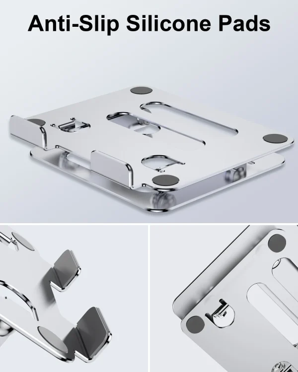 laptop stand Adjustable Mini Laptop bracke Desk Folding Stand Desktop Holder Compatible For Macbook Laptop PC Accessories - Image 6