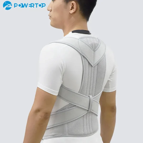 Posture Corrector for Men and Women Back Posture Brace Clavicle Support Stop Slouching and Hunching Adjustable Back Trainer - Image 5