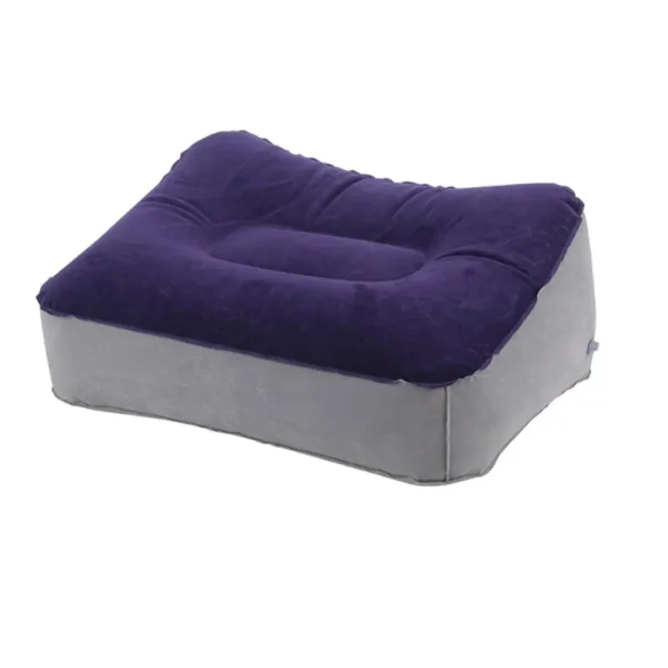 Inflatable Soft Footrest Pillow PVC Inflatable Foot Rest Pillow Cushion Air Travel Office Home Leg Up Relaxing Feet Almohada - Image 7