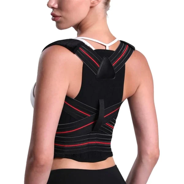 Posture Corrector Back Posture Brace Clavicle Support Stop Slouching and Hunching Adjustable Back Trainer Home Gym Office School - Image 7