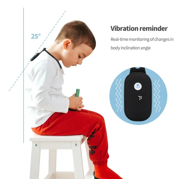 Smart Posture Corrector Device Posture Training Realtime Scientific Back Posture Correct Neck Hump Corrector Adult Kid Health - Image 4