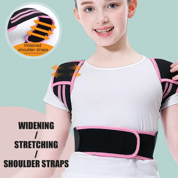 TIKE Children Back Posture Corrector Orthopedic Corset Shoulder Lumbar Wasit Support Correction Kids Teens Straighten Upper Belt - Image 2