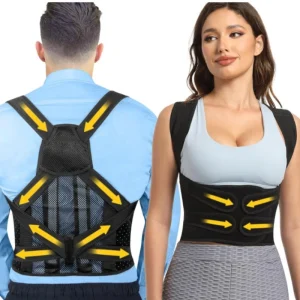 Back Support Brace Posture Corrector for Women and Men Back Straightener Posture Corrector Scoliosis and Hunchback Correction