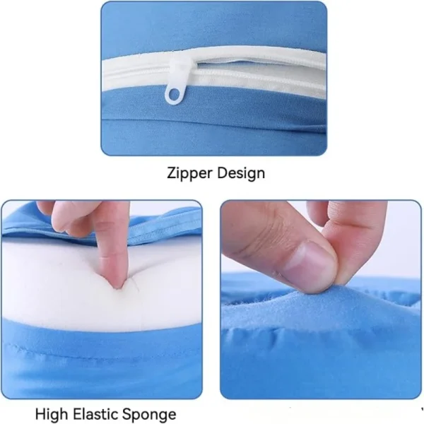 Heel Anti Bedsore Pillow Foot Hand Rest Elevating Cushion Pad for Elderly Bedridden Patient Hands Legs Foot Care Supports - Image 5
