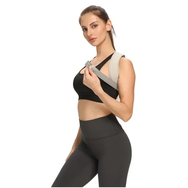 Posture Corrector Unisex Adjustable For Clavicle  Spine Support Belt Reshape Your Body Home Office Sport Upper Back Neck Brace - Image 3
