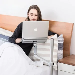 The laptop stand movable suspended and adjustable and the lazy reading stand standing Laptop Parts Accessories Office equipment