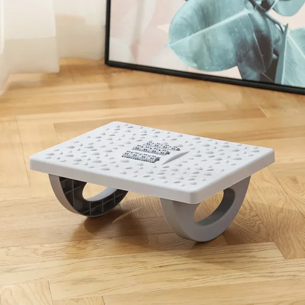 Foot Rest Under Desk Rocking Footstool with Massage Rollers Foot Rest Foot Relaxation Circulation for Home Study Office Work - Image 8