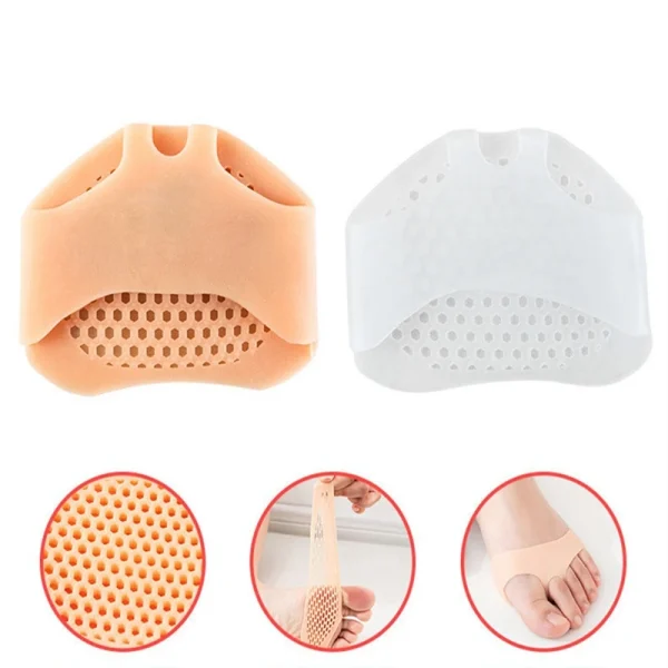 Cotton Forefoot Pads Women Soft High Heel Shoes Half Insole Pain Relief Feet Protective Cushion Toe Support Pads 1 Pair - Image 6