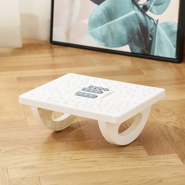 Foot Rest Under Desk Rocking Footstool with Massage Rollers Foot Rest Foot Relaxation Circulation for Home Study Office Work - Image 9