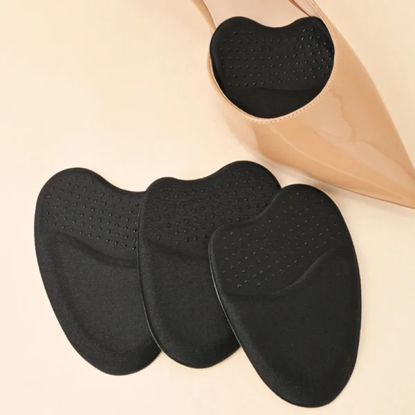 Forefoot Insert Cushion Pads Women Soft Orthopedic Insoles High Heels Insoles Anti-slip Foot Pain Relief Pads Gel Shoe Insert - Image 2
