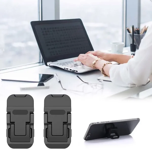 Adjustable Computer Stand Long-lasting Computer Mount Foldable Laptop Stand Keyboard Holder for Compact Computer for Office - Image 4