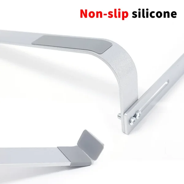Adjustable Aluminum Laptop Stand Portable Notebook Support Holder For Macbook Pro Computer Riser Stand Cooling Bracket New - Image 5