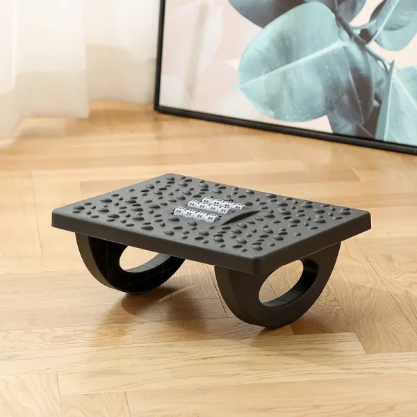 Foot Rest Under Desk Rocking Footstool with Massage Rollers Foot Rest Foot Relaxation Circulation for Home Study Office Work - Image 7