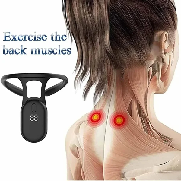 Correct Neck Posture For Adult Kid Healt Smart Posture Corrector Device Posture Training Realtime Scientific Back Posture - Image 2