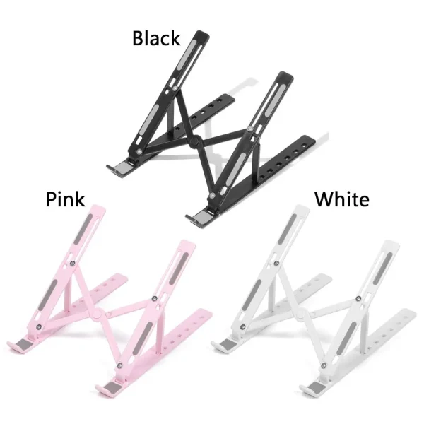 Adjustable Laptop Stand Folding Portable Desktop Holder Office Supplies Support For Notebook Computer Macbook Pro Air iPad - Image 5
