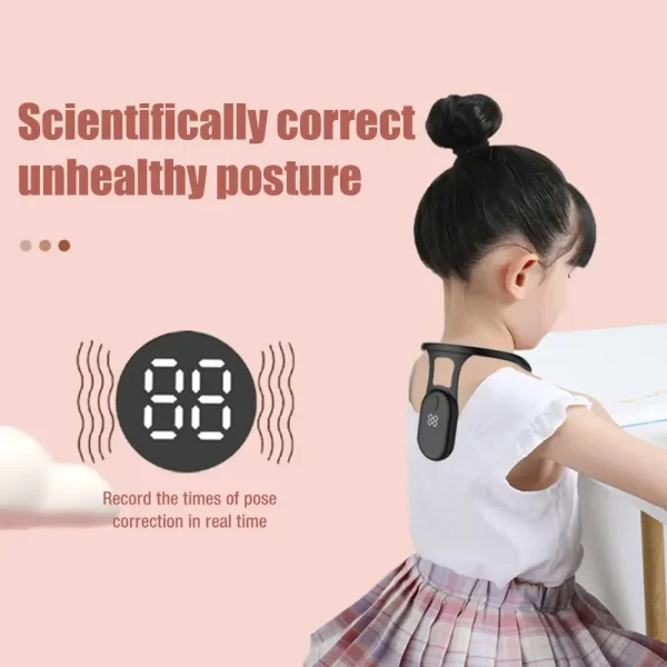 Smart Back Posture Corrector Device Invisible Sitting Correction Training Belt Orthosis Realtime Reminder Adult Child Hunchback - Image 2