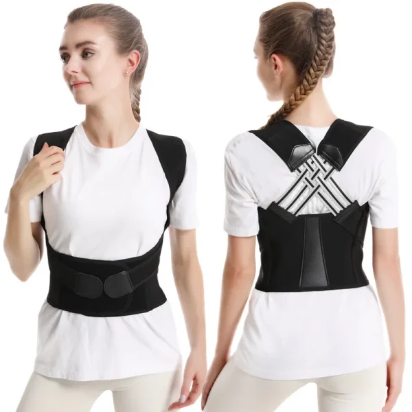 Posture Back Brace Adjustable Back Support Strap to Prevent Spinal Distortion and Hunchback for Men Women corrector de postura - Image 6