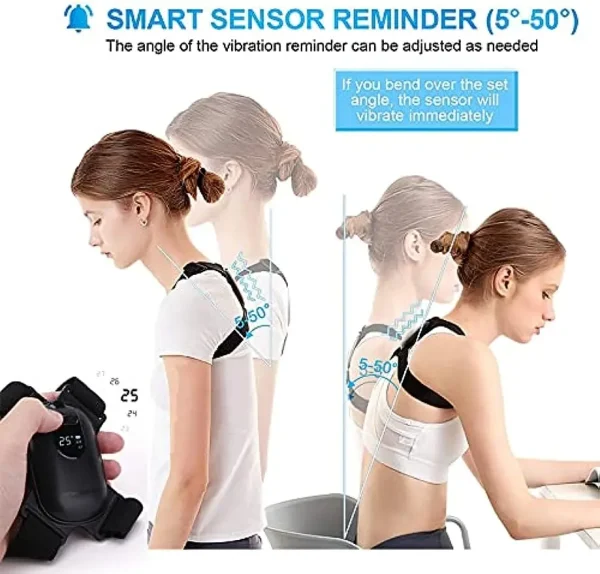Intelligent Posture Belt Smart Upright Aid Reminder Correct Posture Wear Breathable Smart Posture Belt - Image 2