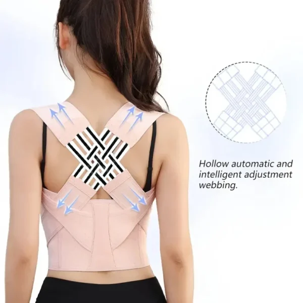 Posture Corrector for Women and Men, Adjustable Shoulder Posture Brace, Back Straightener Posture, Used for Middle Upper Spine - Image 6
