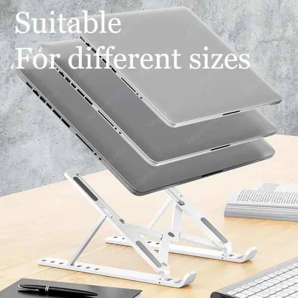Foldable Laptop Stand Portable Adjustable Tablet Computer Support Notebook Bracket For Macbook Air iPad Tablets Base Accessories - Image 3