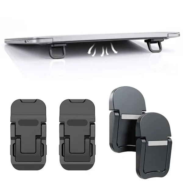 Adjustable Computer Stand Long-lasting Computer Mount Foldable Laptop Stand Keyboard Holder for Compact Computer for Office - Image 3