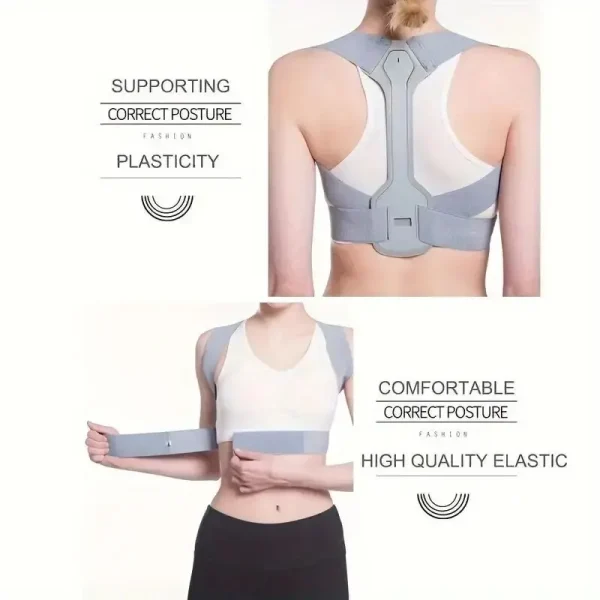 Adjustable Back Brace for Both Male and Female Use in Posture Correction to Prevent Hunchback in Aitting Posture - Image 5