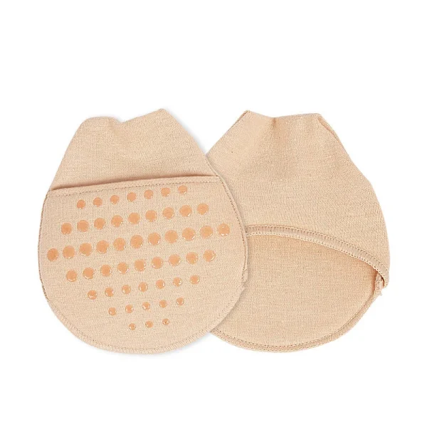 Metatarsal Sleeve Pads Ball of Foot Cushions with Soft sponge and silicone dots forefoot cushioning socks Non Skid Half Socks - Image 7