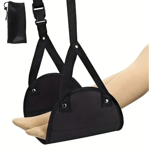 Foot Rest Airplane Footrest Made With High Quality Foam Portable Travel Footrest Carry-On Foot Rest Adjustable Height Foot Rest - Image 3